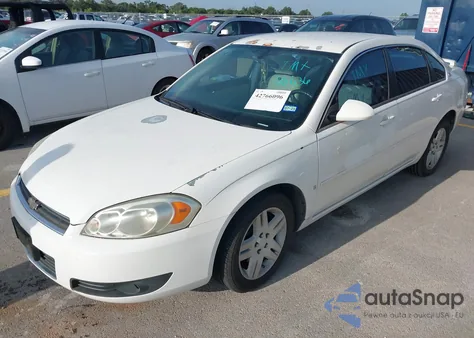 2006 Chevrolet Impala Lt из США, поврежденный, VIN 2G1WC581169168636